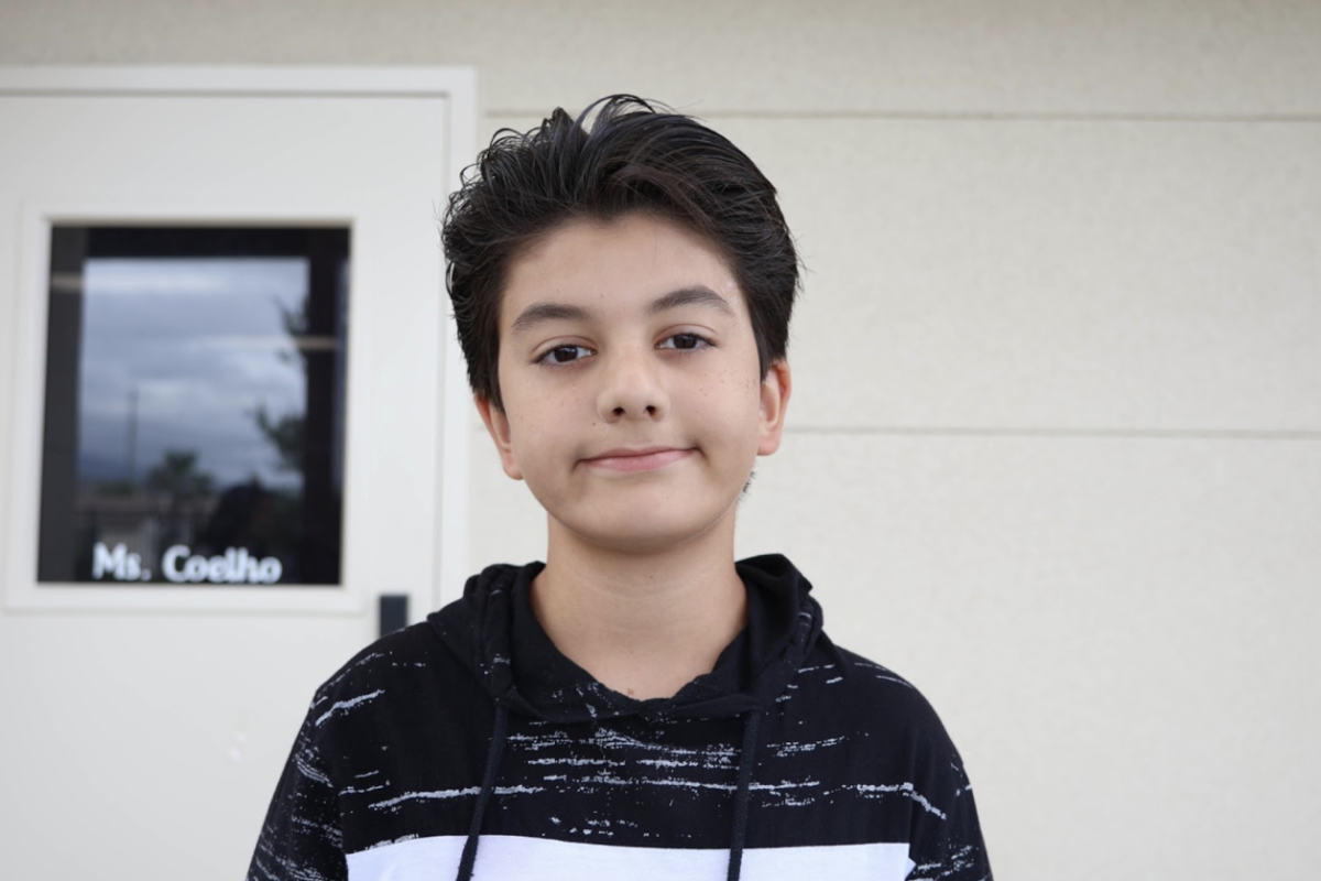 This is Sultan A., a sixth grader at DCIS.
